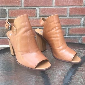 Dolce Vita Open Toe Ankle Booties